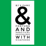 BJ's Fame and Fortune and Practical Procedure with Sigafoose Title on Green Background